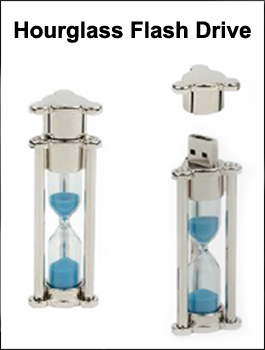 Hourglass Flash Drive